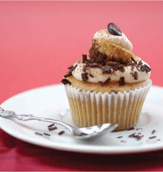 Vegan Tiramisu Cupcake